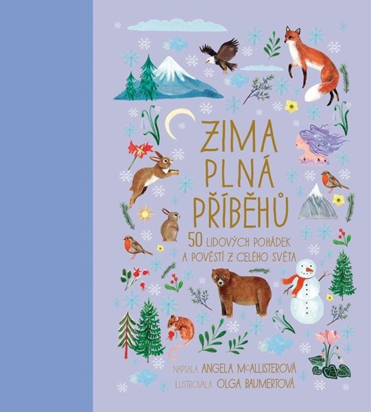 Zima plná příběhů - 50 lidových pohádek a pověstí z celého světa - McAllister Angela