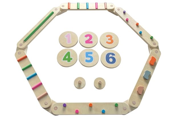2Kids Toys Dřevěná balanční stezka