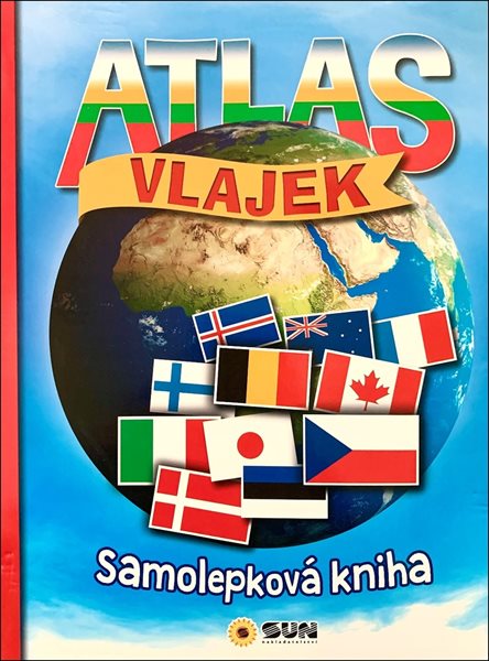 Atlas vlajek Samolepková kniha - 24x32 cm