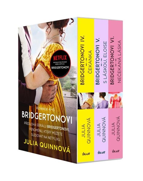 Bridgertonovi (4-6) - komplet - Quinnová Julia
