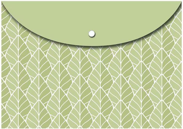 Desky s drukem na dokumenty A5 PVC - Leaves