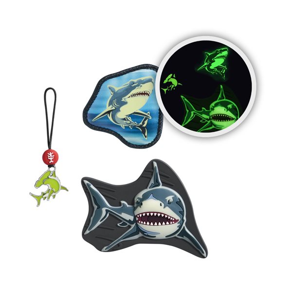 Doplňková sada obrázků MAGIC MAGS Glow Shark Dexter k aktovkám GRADE