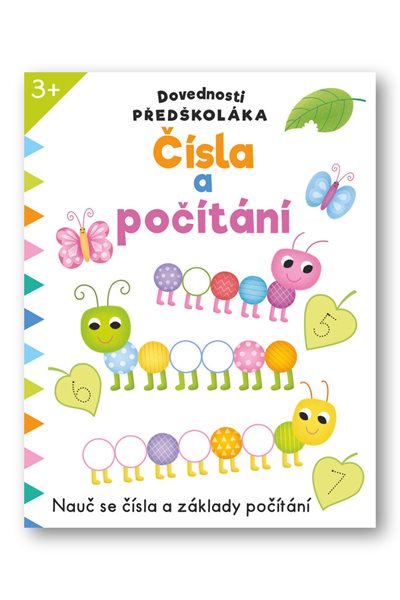 Dovednosti předškoláka Čísla a počítání - 22x28 cm