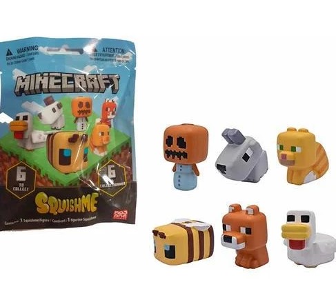 Figurka Minecraft Mini SquishMe
