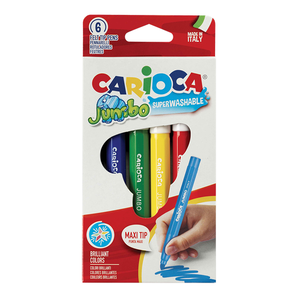 Fixy Carioca Jumbo - 6 ks