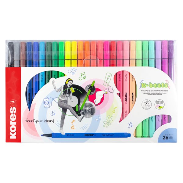 Fixy Kores K-Beat - 26 barev