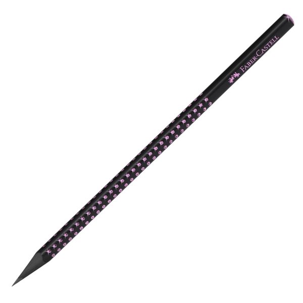Grafitová tužka Faber-Castell Sparkle - Midnight Rose