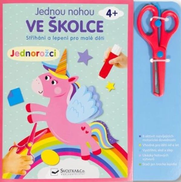 Jednou nohou ve školce Jednorožci - 27x27 cm