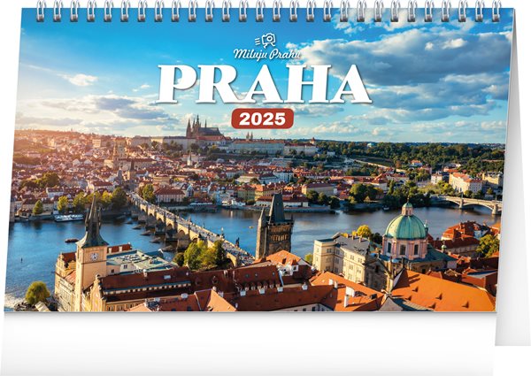 Kalendář stolní 2025 - Praha - 23