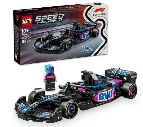 LEGO® Speed Champions 77248 Závodní auto BWT Alpine F1 Team A524