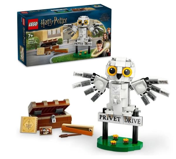 LEGO®Harry Potter™ 76425 Hedvika na Zobí ulici 4
