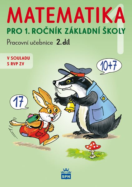 Matematika 1 pro ZŠ - pracovní učebnice 2.díl - Miroslava Čížková - A4