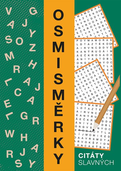 Osmisměrky citáty slavných - 21x30 cm