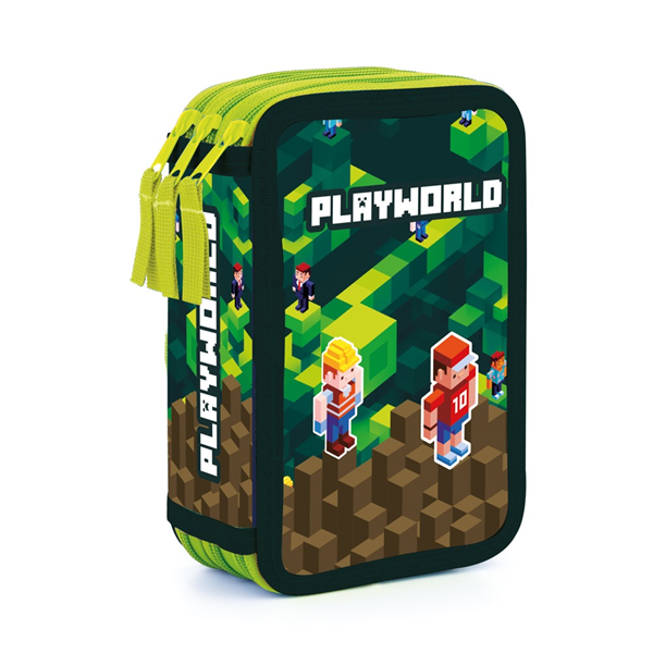 Penál 3patrový prázdný - Playworld