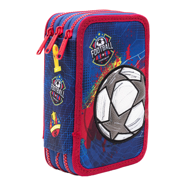 Penál Colorino Jumper Fotbal - vybavený