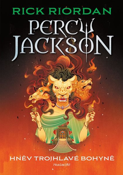 Percy Jackson – Hněv trojhlavé bohyně - Rick Riordan - 15x21 cm