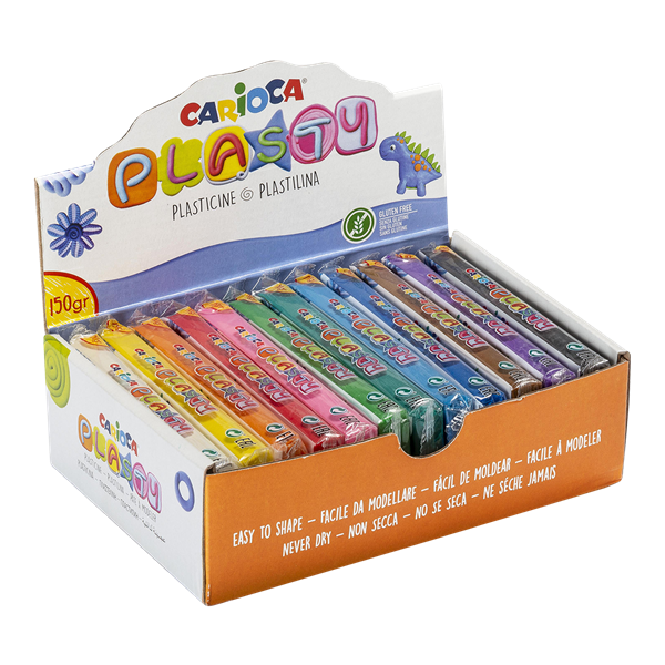 Plastelína Carioca 12 × 150 g