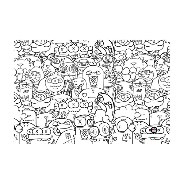 Podložka na stůl PP 60 × 44 cm - Monsters