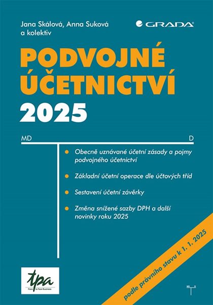Podvojné účetnictví 2025 - Suková Anna