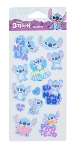 Pop-Up samolepky Colorino Stitch Pastel 2 - mix motivů a velikostí