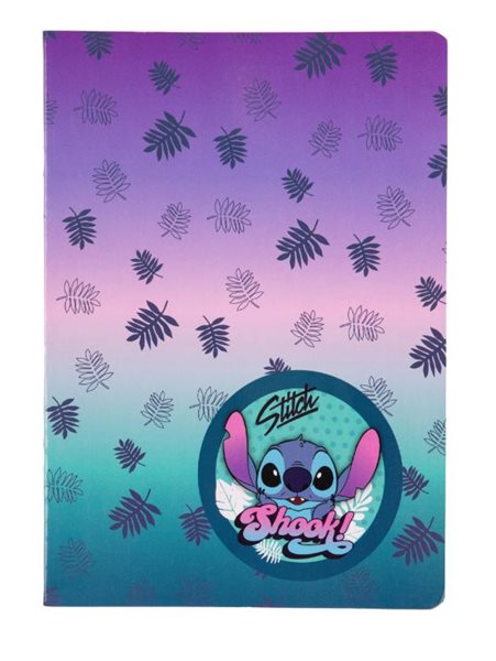 Poznámkový sešit Colorino A5 32 l. linkovaný - Stitch motiv 2