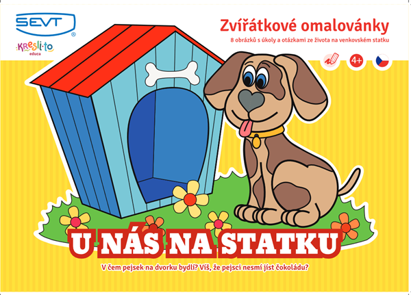 SEVT omalovánky - U nás na statku