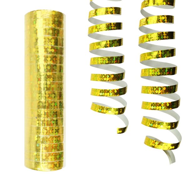 Serpentýna holografická - ZLATÁ