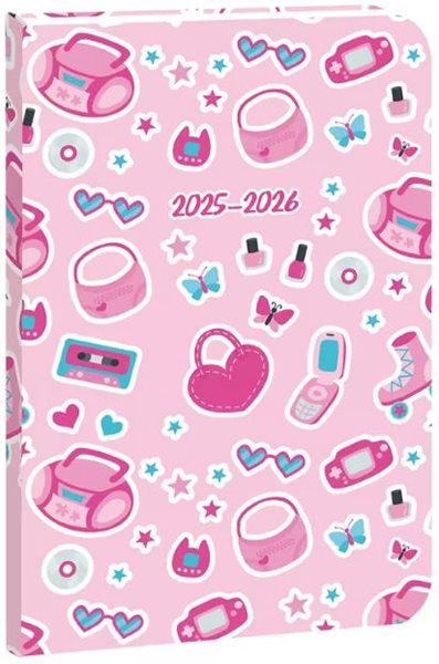 Školní diář Student 2025/26 - Pinky