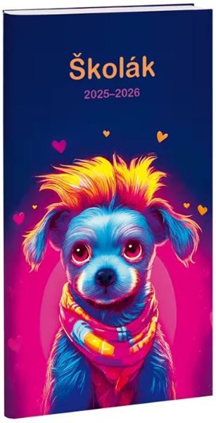 Školní diář školák 2025/26 - Cooldog