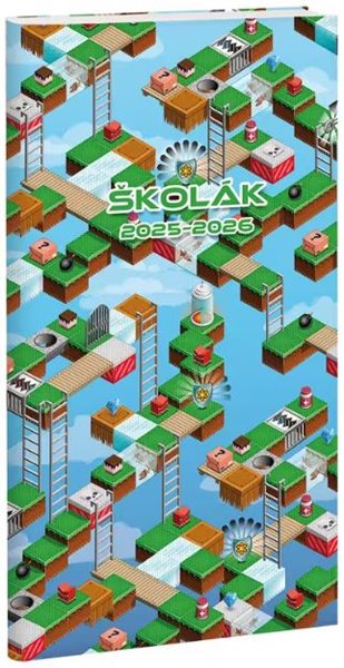 Školní diář školák 2025/26 - Games