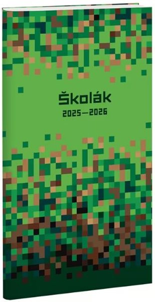 Školní diář školák 2025/26 - Pixel