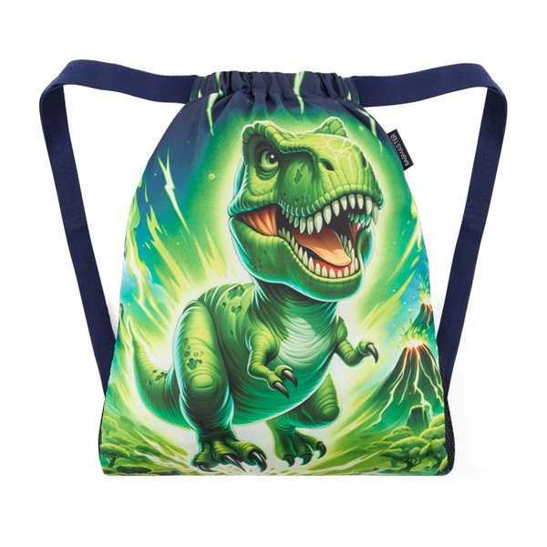 Školní sáček na přezůvky - Dinosaurus