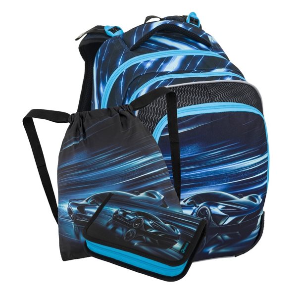 Školní set pro prvňáčky - Auto