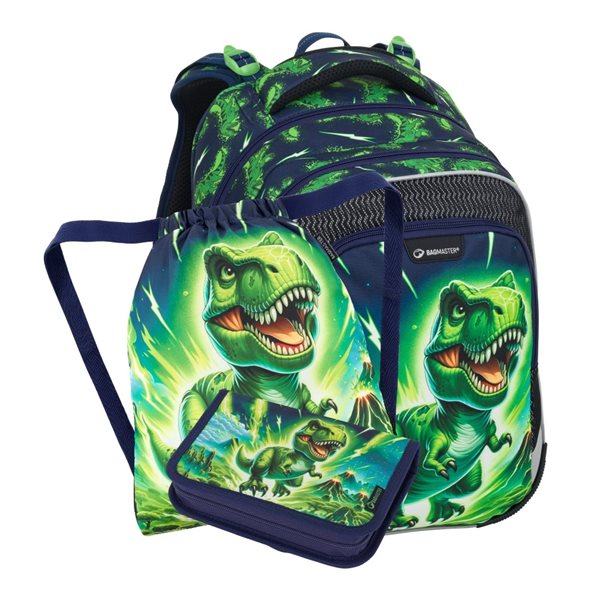 Školní set pro prvňáčky - Dinosaurus