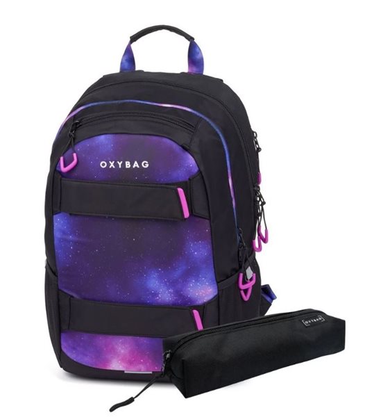 Studentský batoh + etue Oxy Sport - Galaxy