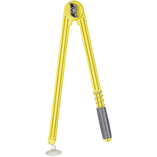 Tabulové kružítko s přísavkou WISSNER 45 cm - žluté