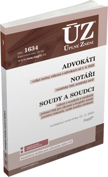ÚZ 1634 / Advokáti