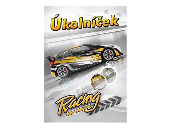 Úkolníček MFP A5 - Auto - Racing
