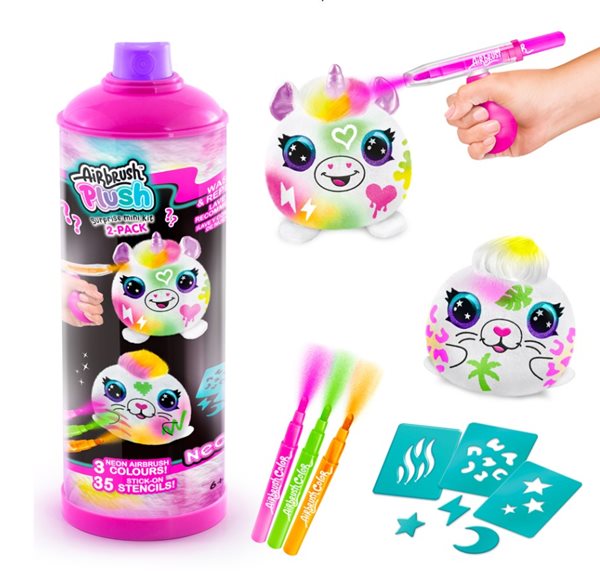 Airbrush - Neon Mini - Překvapení 2-pack