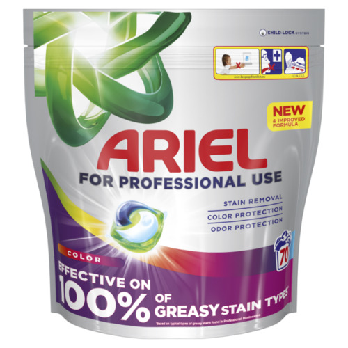 Ariel Professional gelové kapsle Color - 70 dávek