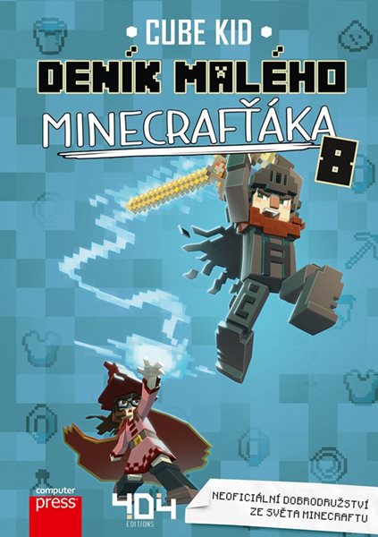 Deník malého Minecrafťáka 8 - Cube Kid - 15x21 cm