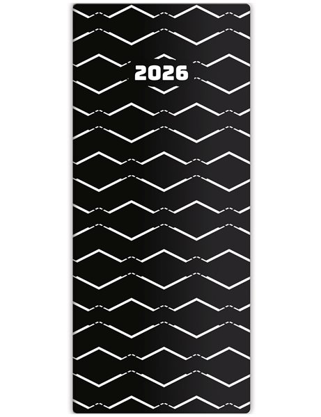 Diář 2026 kapesní - Napoli měsíční - design 3 - 7