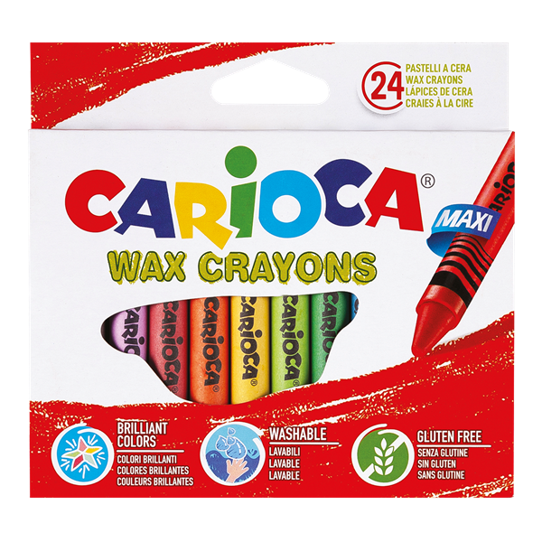 Voskovky Carioca Maxi - 24 ks