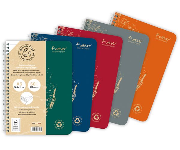 Zápisník Clairefontaine Forever A5