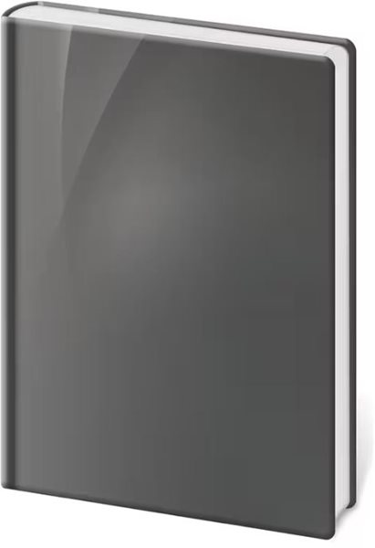 Zápisník Vario A4 linkovaný - GREY DESIGN