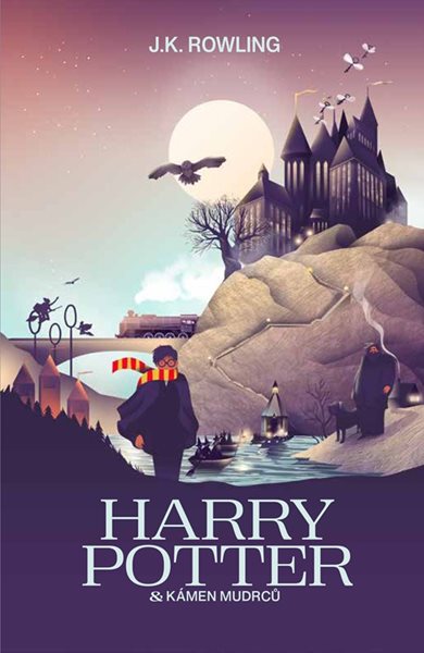 Harry Potter a Kámen mudrců - s ilustracemi Ilony Polanski - J.K. Rowling - 13x20 cm