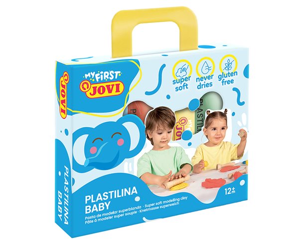 JOVI BABY plastelína 4 x 38 g