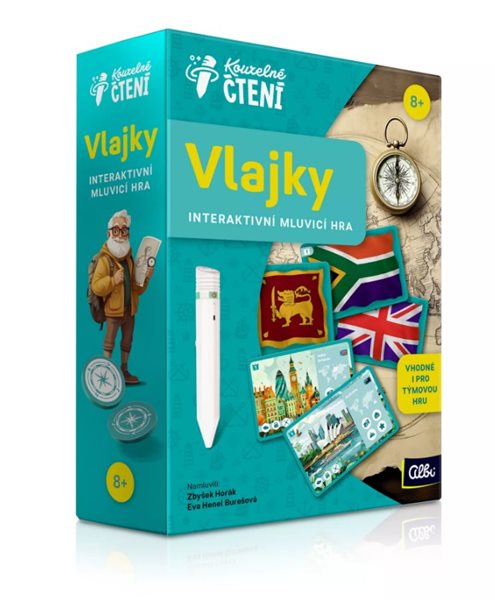 Kouzelné čtení - Hra Vlajky