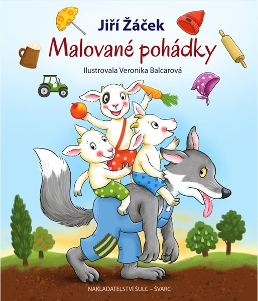 Malované pohádky - Jiří Žáček - 21x24 cm