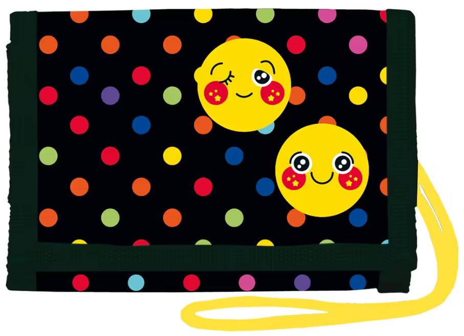 Peněženka na krk Smiley